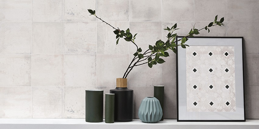 Piastrella Nanda Tiles “Affiniti Chantal White”