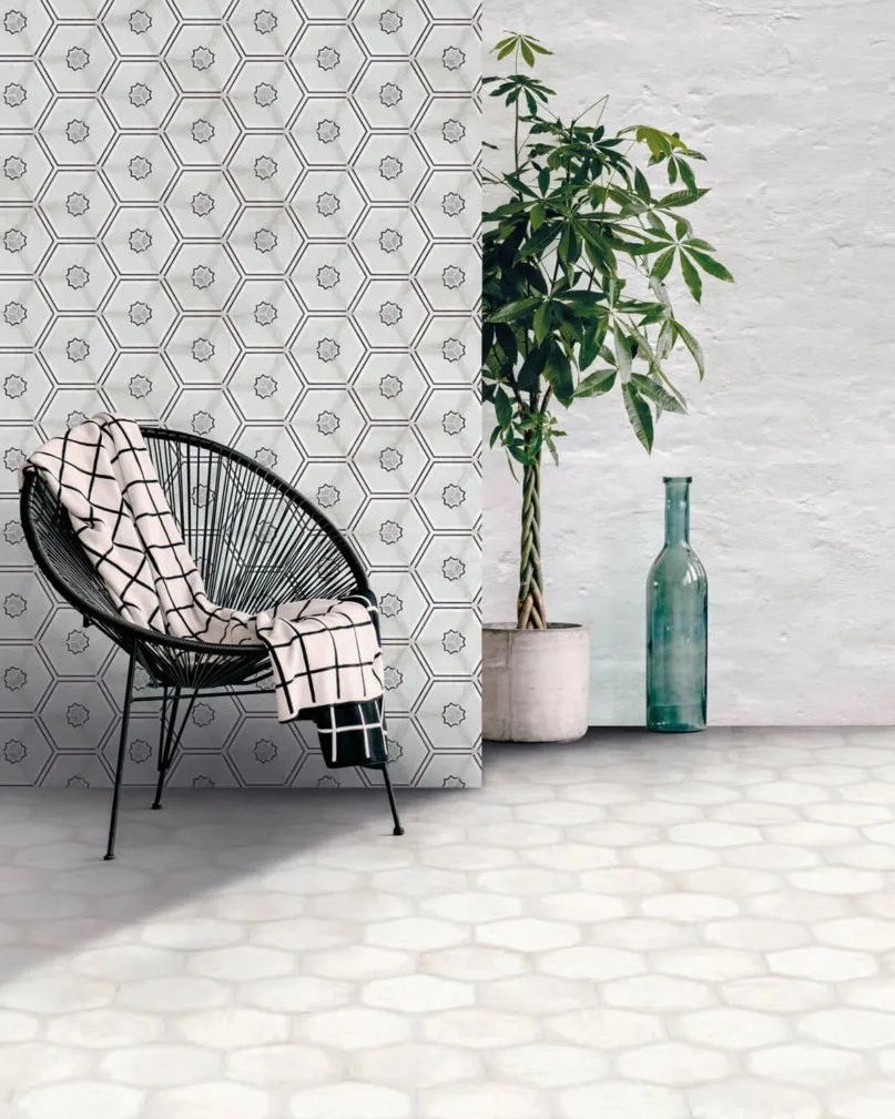 Piastrella Nanda Tiles “Habitania Mily White”