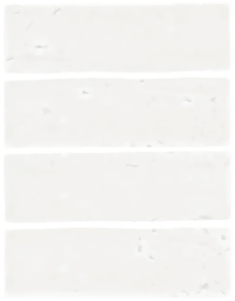 Piastrella Nanda Tiles “Laurel Clay Prima White”